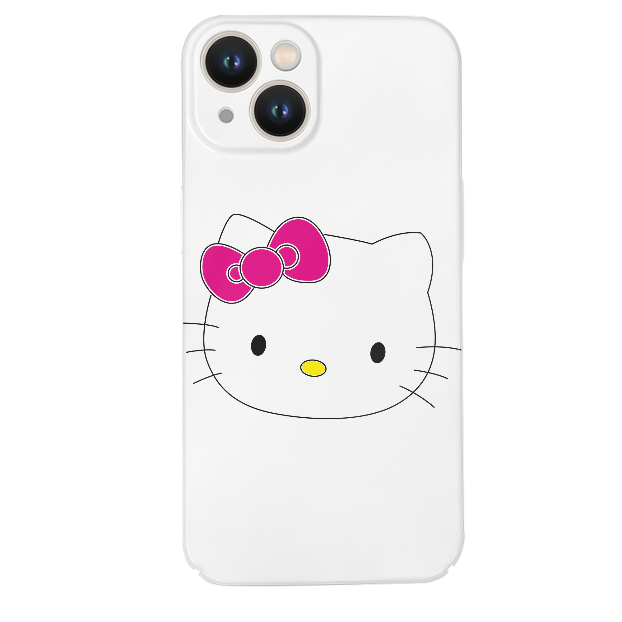 （画像用） Hello Kitty ハローキティ 【iPhone 14シリーズ対応】ハードケース